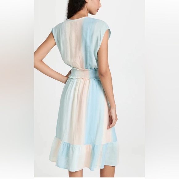 Ashlyn Midi Dress in Sunset Gradient RAILS Large - Picture 2 of 8